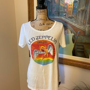 NWOT Free People x Trunk LTD Led Zeppelin Tee